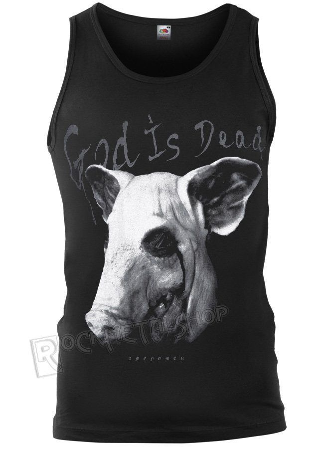 koszulka na ramiączkach AMENOMEN - GOD IS DEAD (OMEN042KR)-L