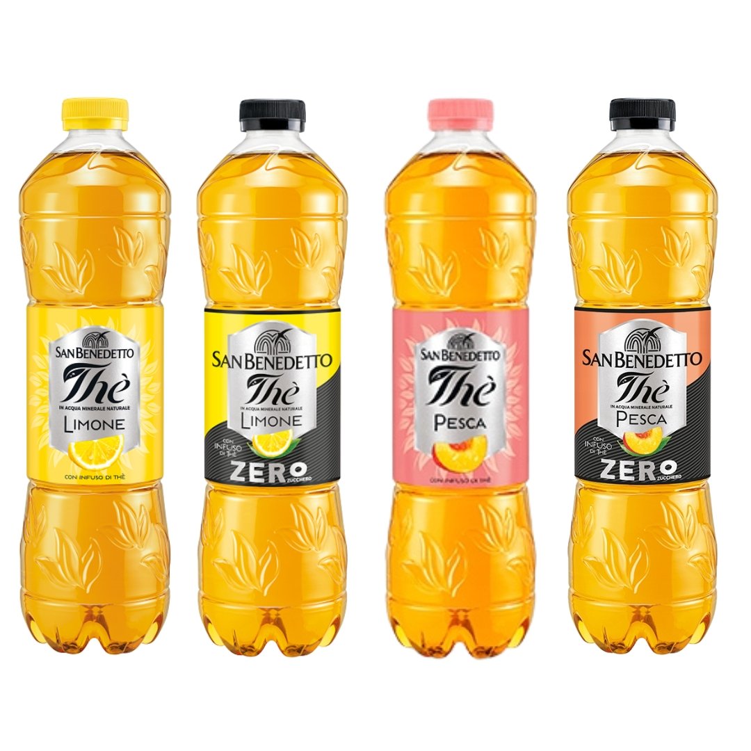 Ice Tea San Benedetto - różne smaki 4 x 1,5l