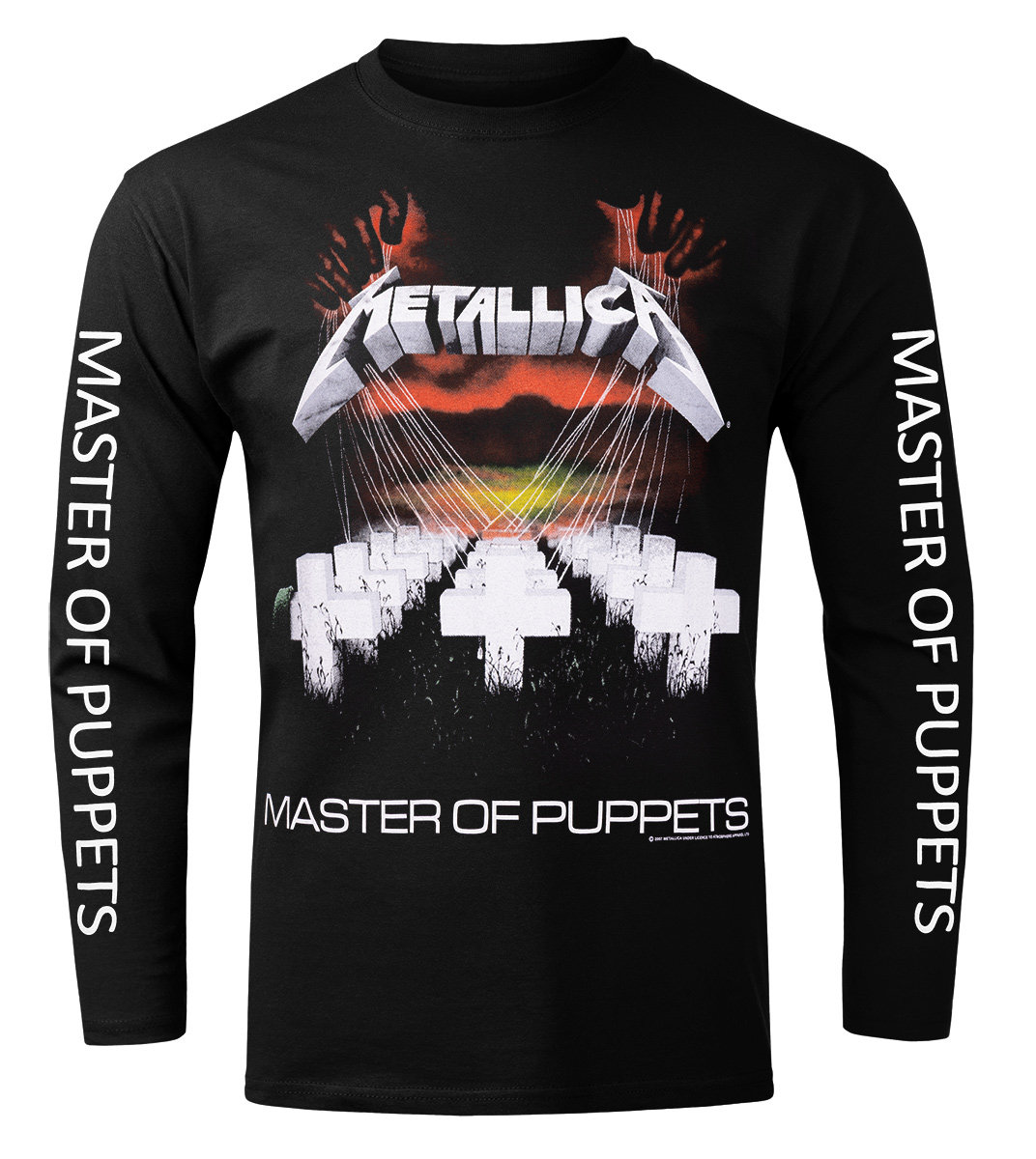 longsleeve METALLICA - MASTER OF PUPPETS-M