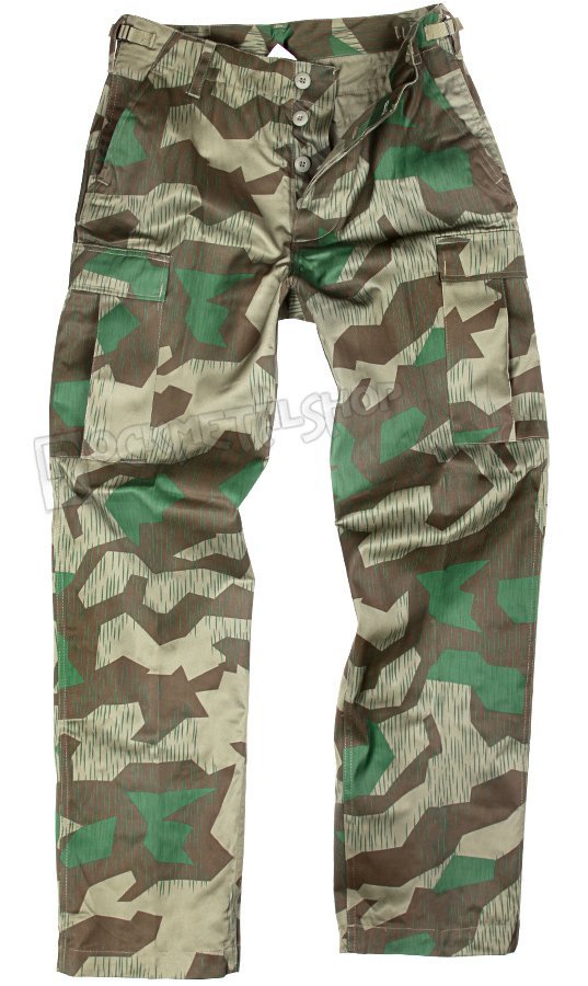 spodnie bojówki US RANGER HOSE TYP BDU SPLINTERTARN-L
