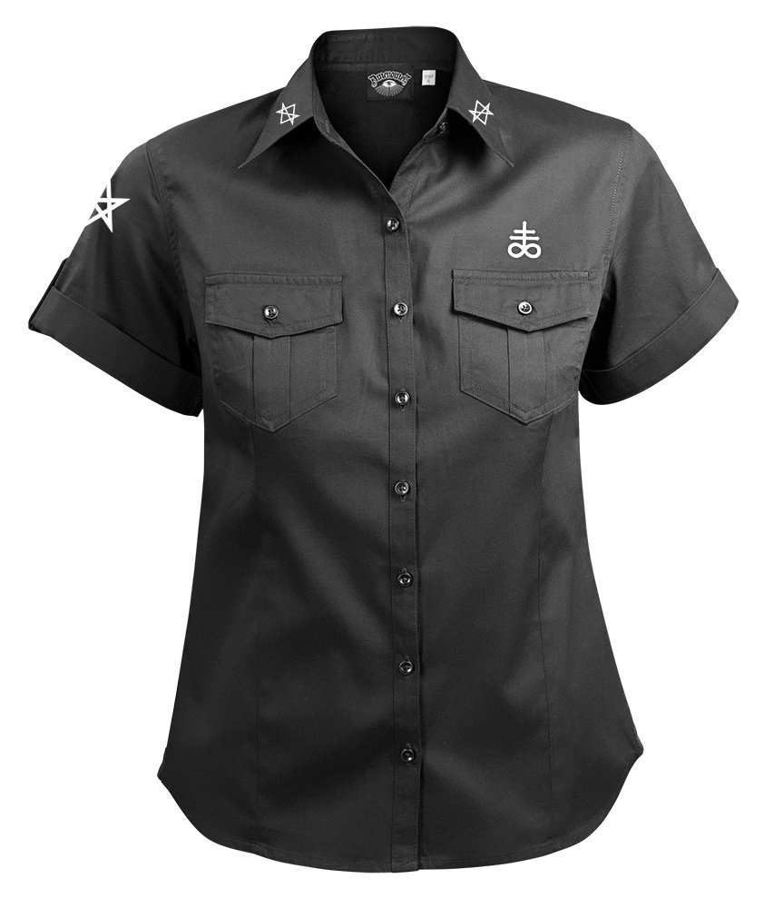 koszula damska AMENOMEN - FAIRY (OMEN028D1/4) krótki rękaw-L