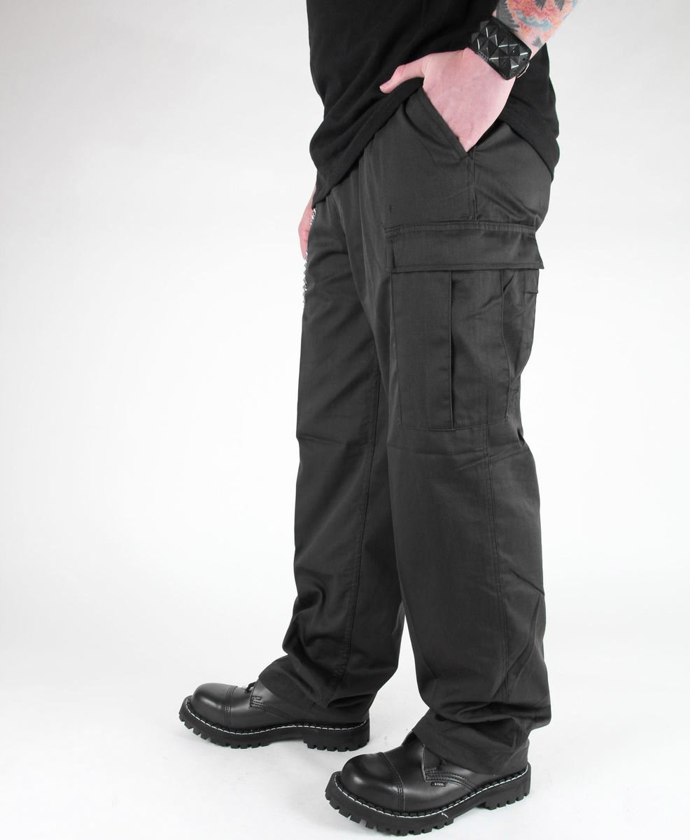 spodnie bojówki US RANGER HOSE TYP BDU SCHWARZ-XS