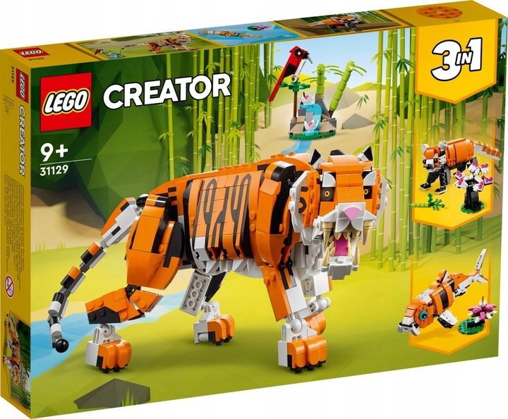 LEGO 3 IN 1 Majestic Tiger set