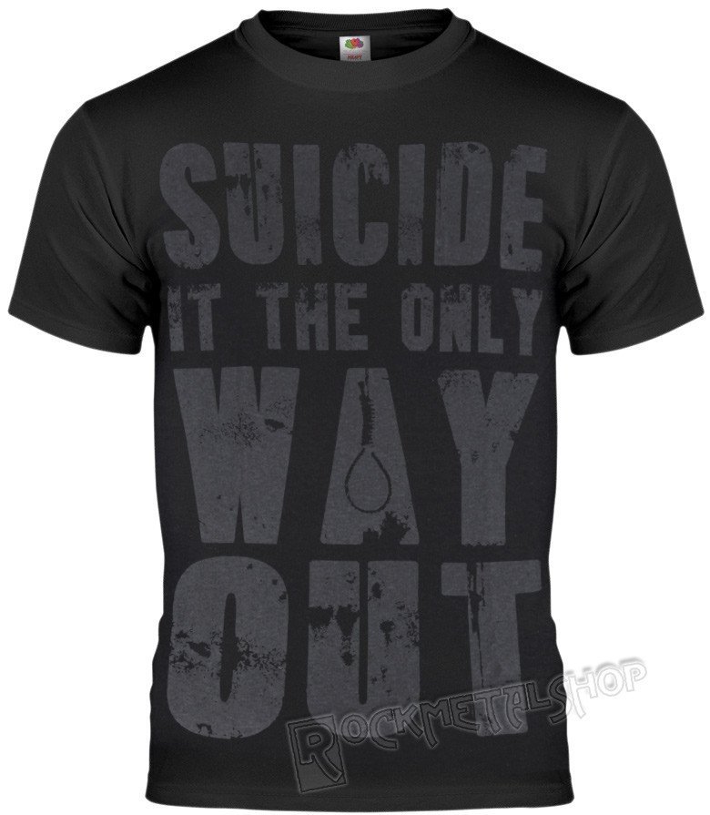 koszulka BLACK ICON - SUICIDE (MICON148 BLACK)-XL