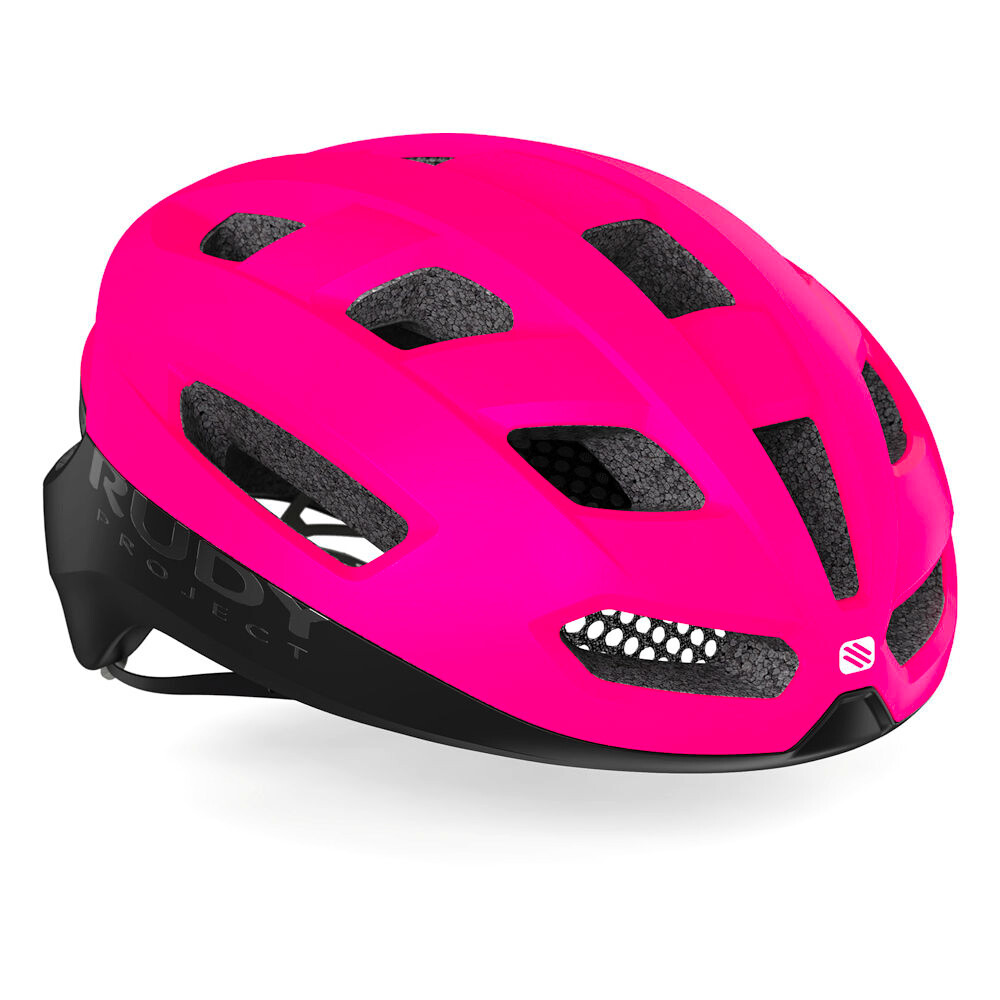 Kask rowerowy Rudy Project Skudo Pink Fluo-Black Matte S/M