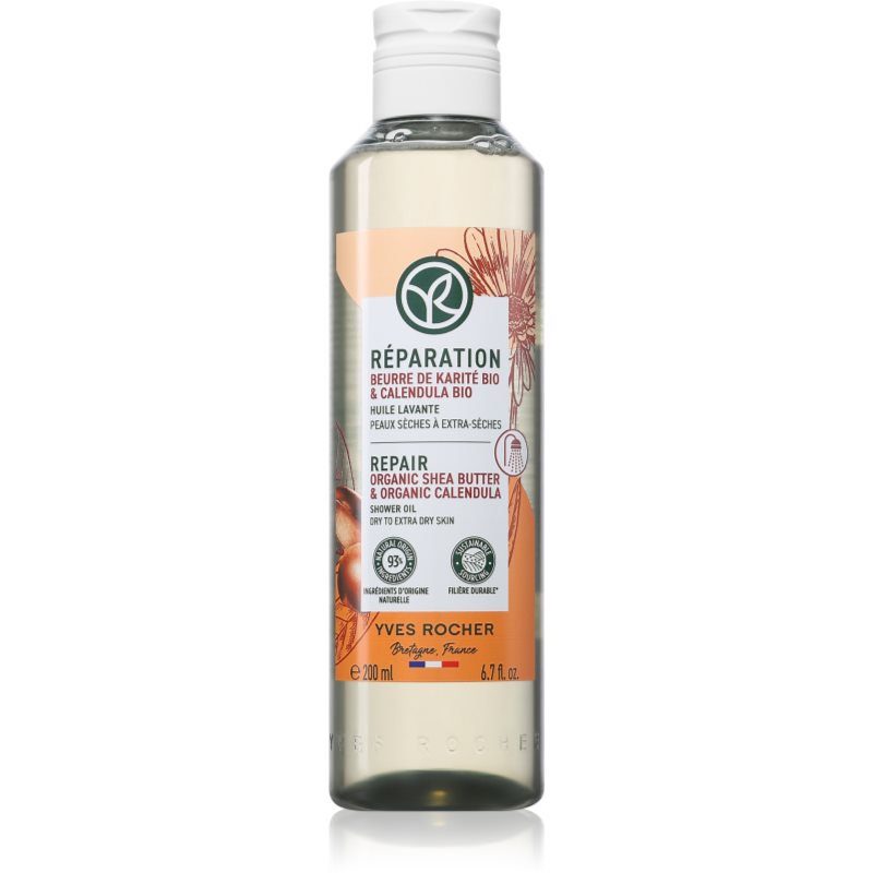 Yves Rocher Réparation olejek pod prysznic o działaniu regenerującym 200 ml