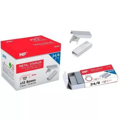 Zszywki 24/6mm 12x1000szt