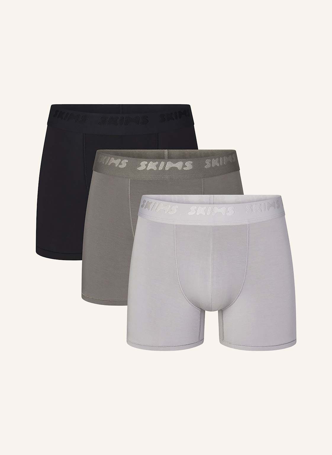 Skims Bokserki Skims Stretch, 3 Szt. grau