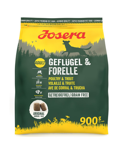 JOSERA Geflügel Forelle 0,9 kg