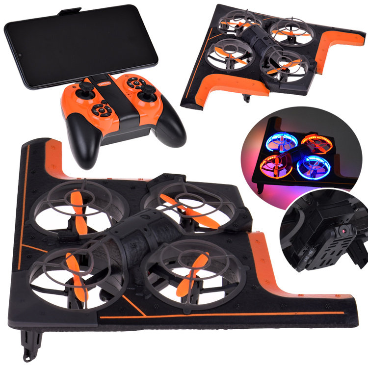 DRON ZDALNIE STEROWANY POJAZD LATAJĄCY NA APLIKACJĘ