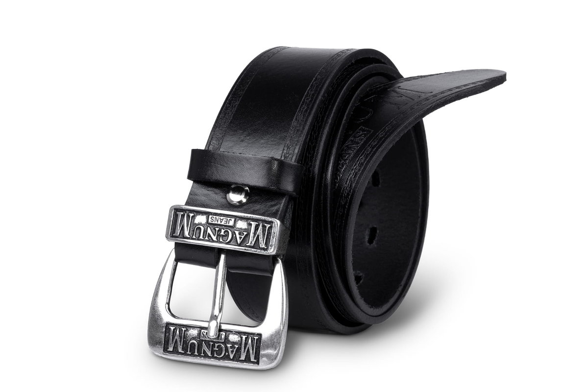 Pasek męski skórzany Kaletnik Magnum Jeans 4 cm