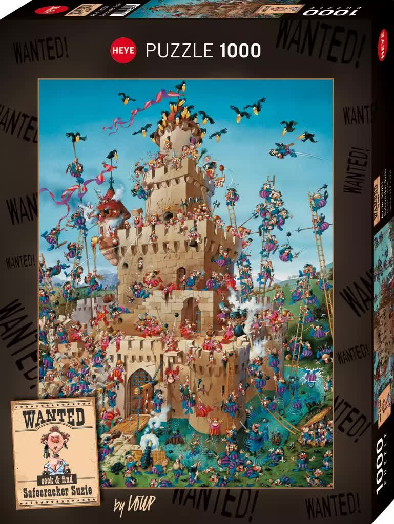 Puzzle 1000 elementów. Wanted! Suzie, Loup