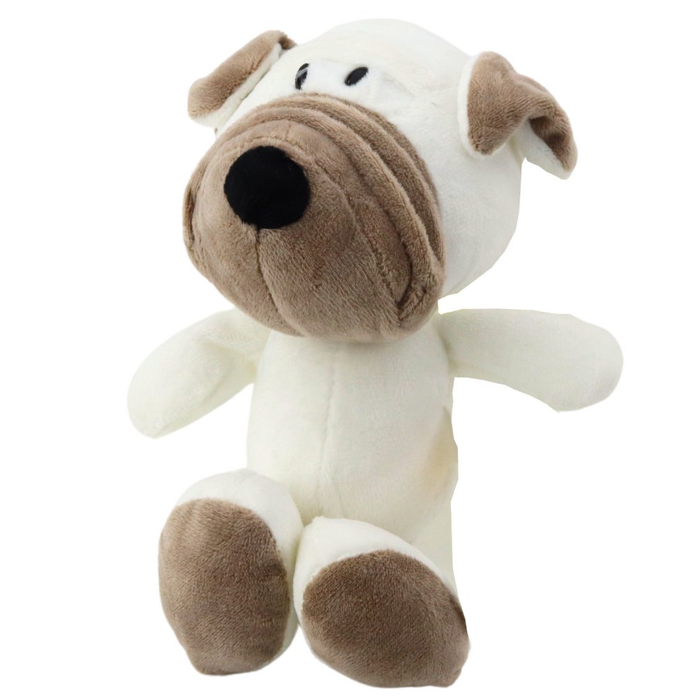 DLA DZIECI PLUSZOWA MASKOTKA PIESEK PRZYSSAWKA