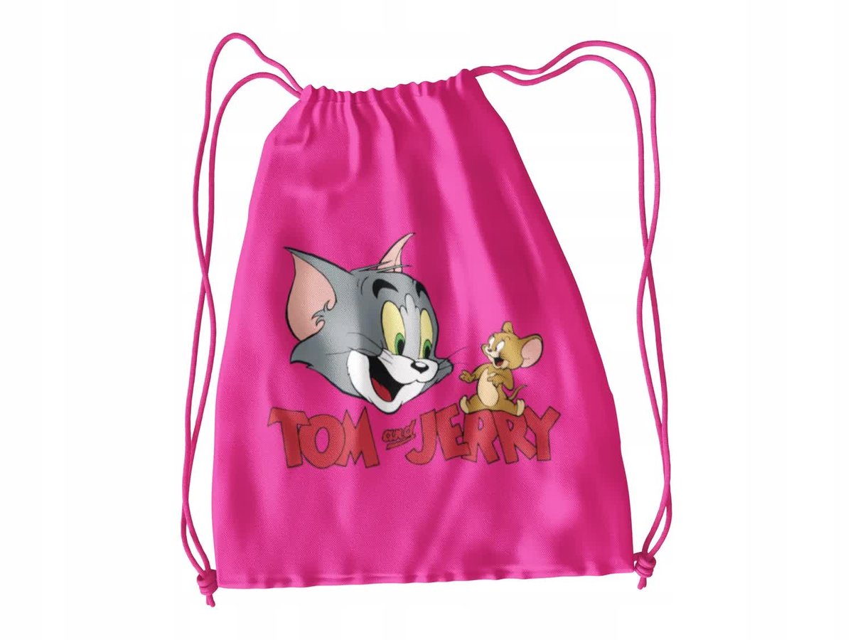 Worek Na Buty-Sportowy- Tom I Jerry +Imię