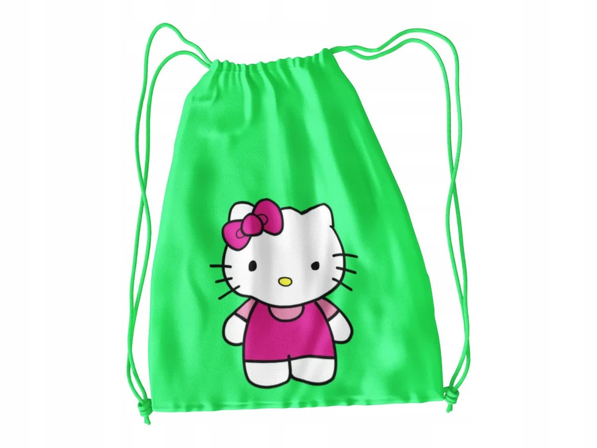 Worek Na Buty-Sportowy- Hello Kitty Dzieci +Imię