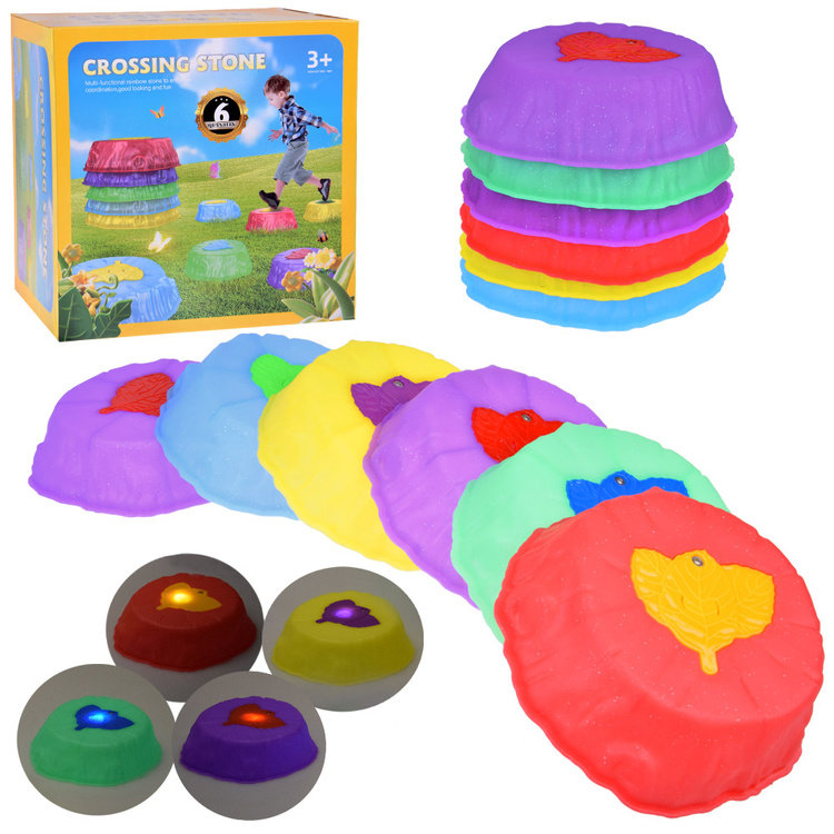 KOLOROWA ŚWIECĄCA ŚCIEŻKA SENSORYCZNA DLA DZIECI