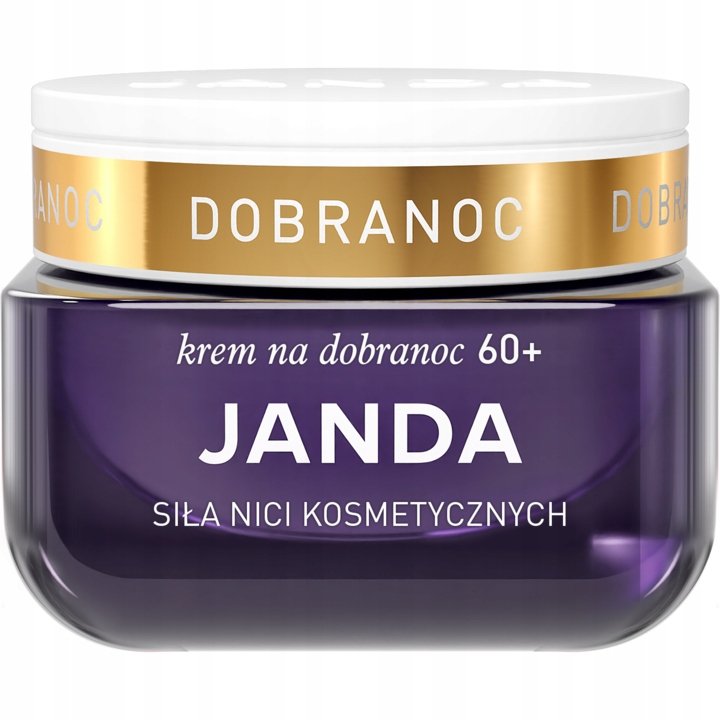 JANDA SIŁA NICI KOSMETYCZNYCH KREM DO TWARZY CZARNA RÓŻA 60+ NA NOC 50 ML
