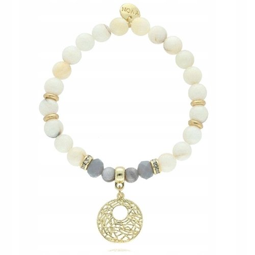 Bransoletka Pozłacana Z Naturalnej Muszli Yvon