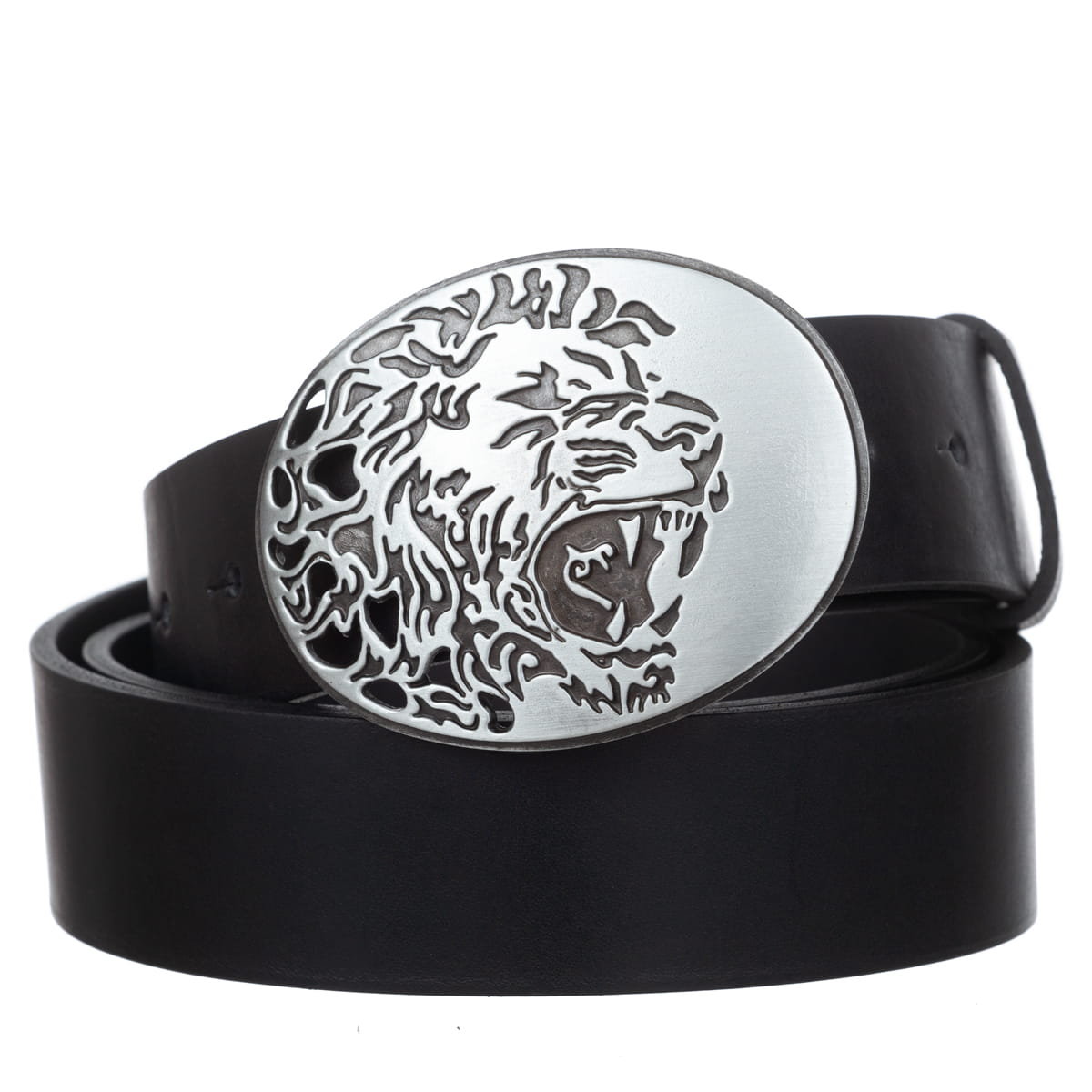 Pasek męski skórzany Kaletnik Lew 4 cm