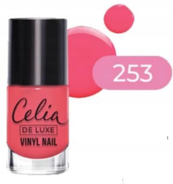 CELIA De Luxe Vinyl Nail lakier do paznokci 253 10ml