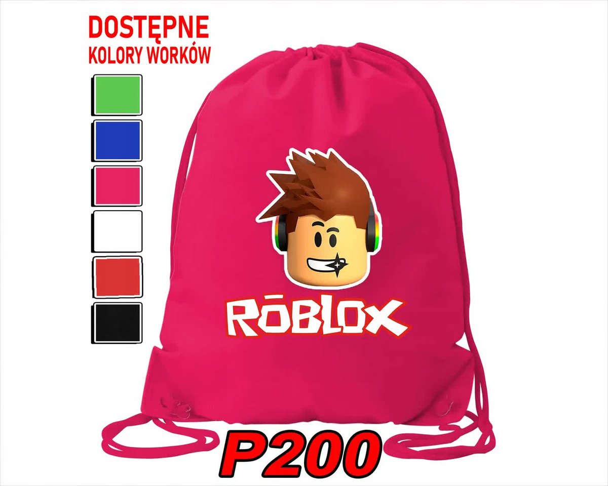 Worek Szkolny Na Wf Buty Sportowy Dla Dziecka Gry 5 Wzorów + Imię