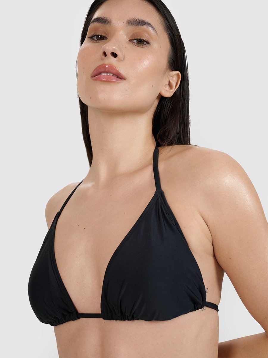 4F Góra od bikini damska 4FWSS25UBKTF070-20S Czarny Roz. S