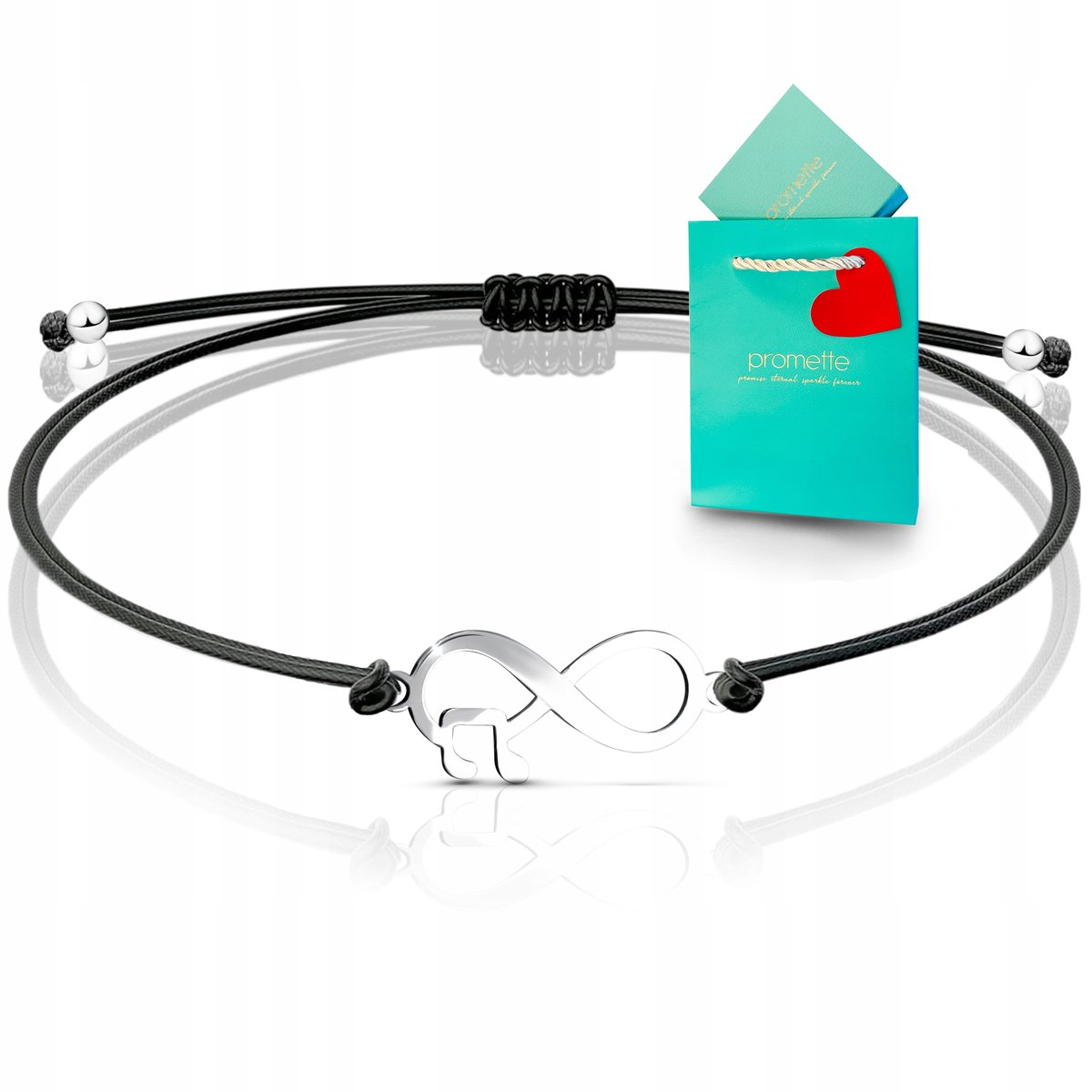 Bransoletka nutka nieskończoność dla lubiących muzykę muzyka srebro 925