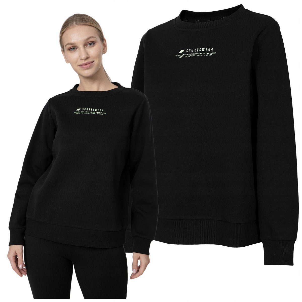 BLUZA damska SPORTOWA dresowa 4F BLD020 XS
