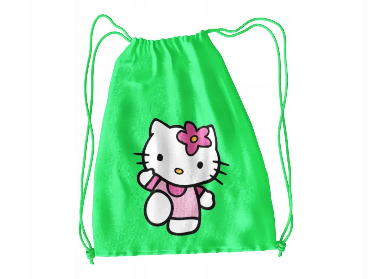 Worek Na Buty-Sportowy- Hello Kitty Dzieci +Imię