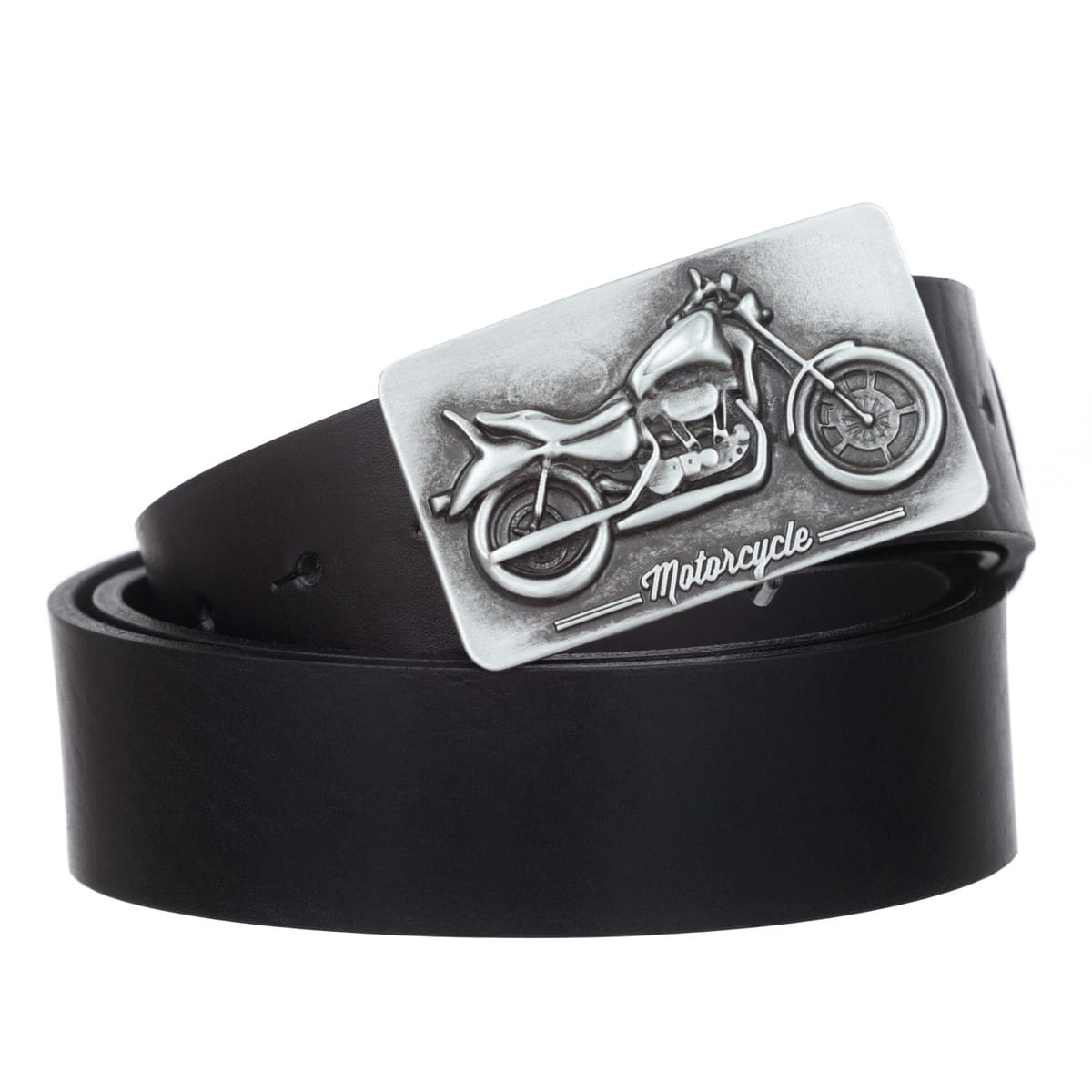 Pasek męski skórzany Kaletnik Motor 4 cm