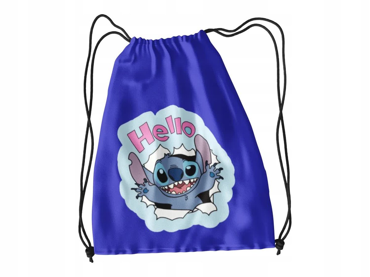 Worek Na Buty-Sportowy - Stich +Imię