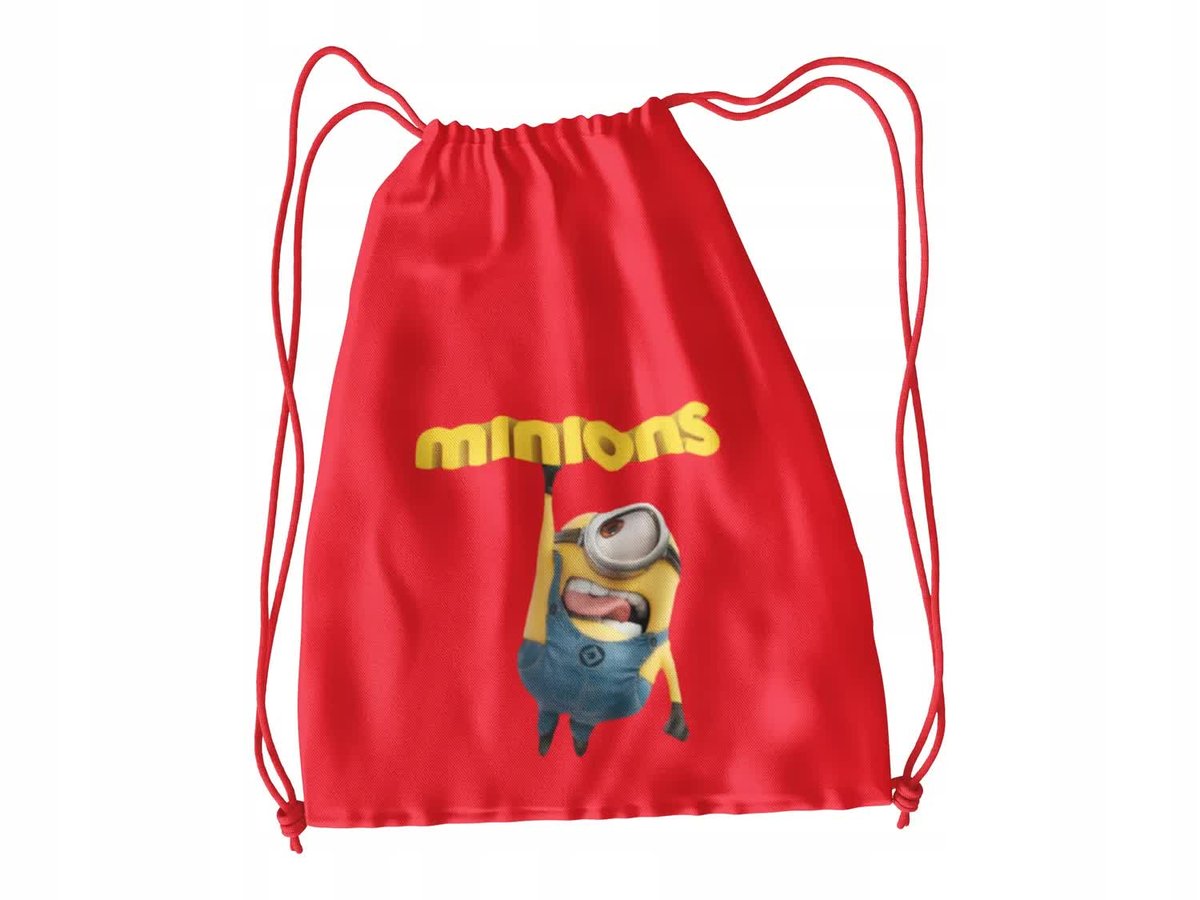 Worek Na Buty-Sportowy- Minionki Dzieci +Imię