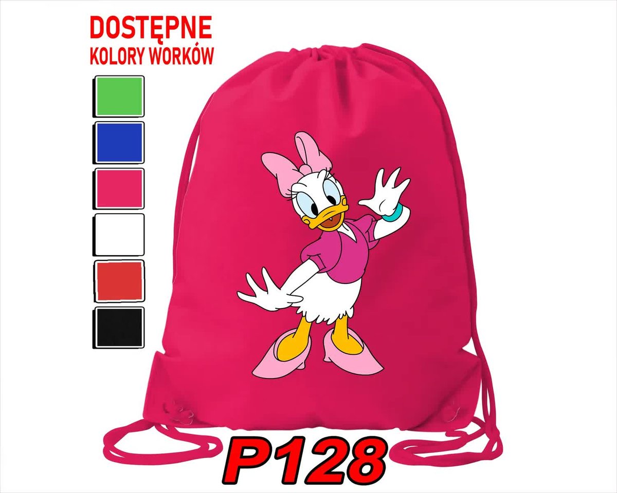 Worek Szkolny Na Wf Buty Sportowy Dla Dziecka Bajki 5 Wzorów + Imię