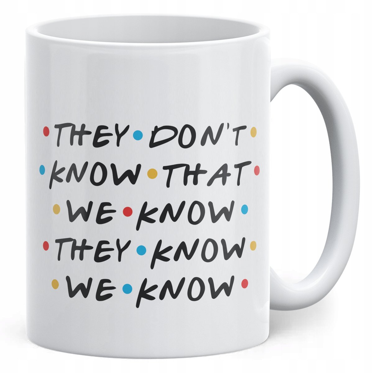 Kubek ceramiczny Friends Przyjaciele Dla Fanów Serialu Prezent Upominek