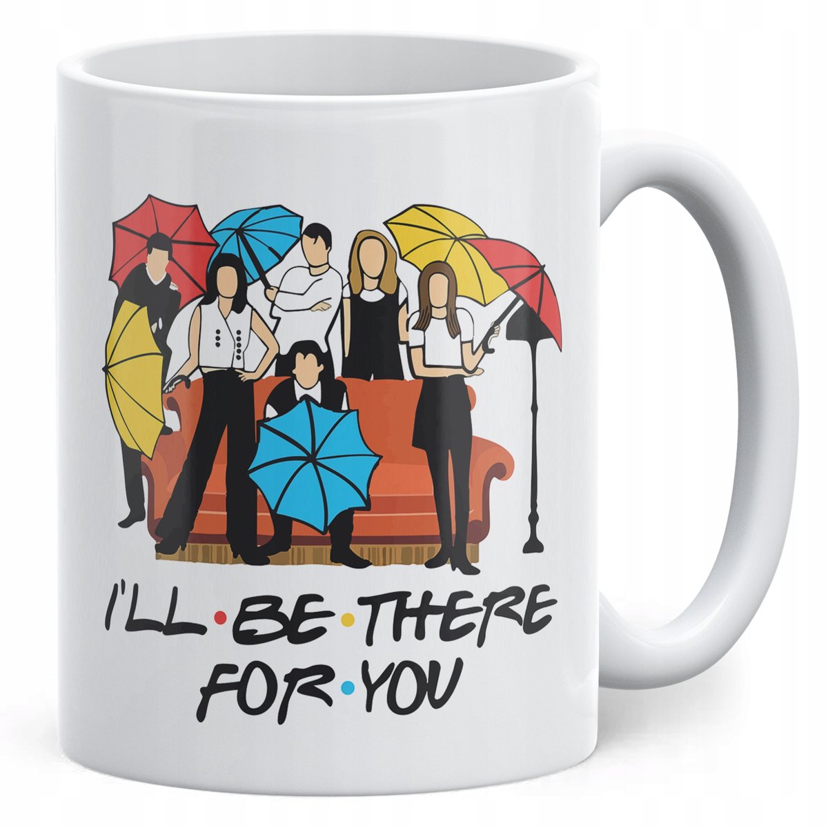 Kubek ceramiczny Friends Przyjaciele Dla Fanów Serialu Prezent Upominek