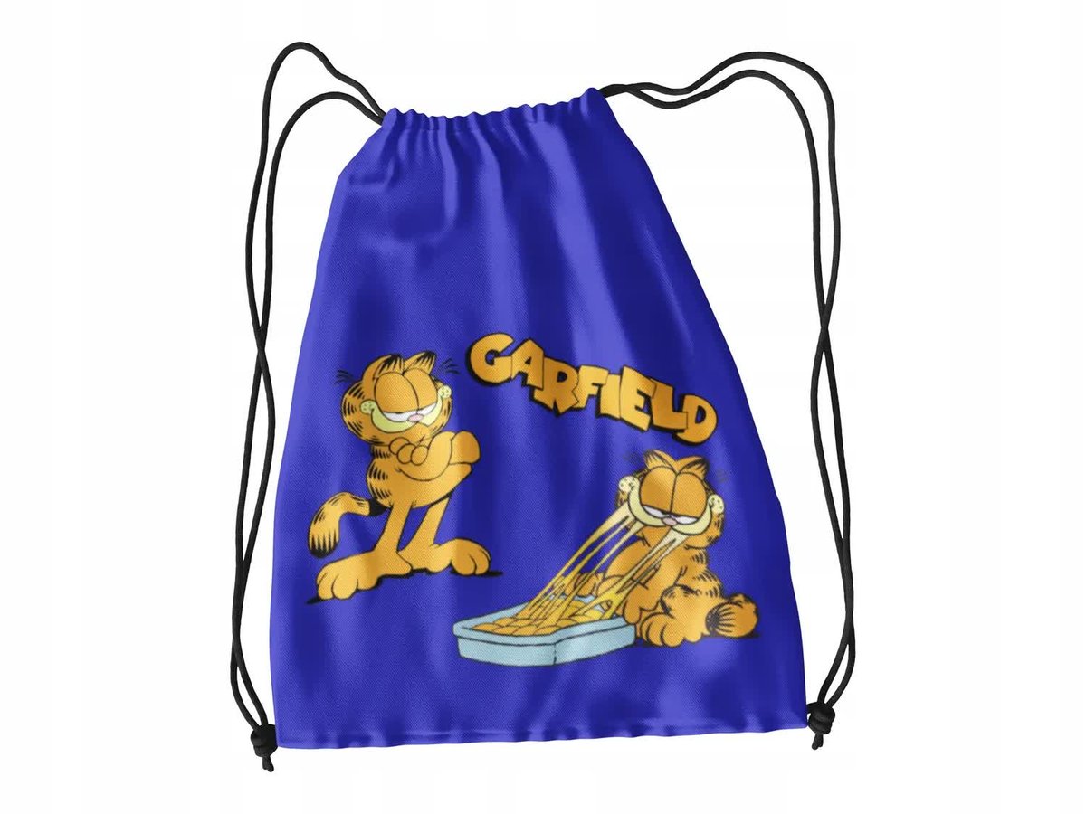 Worek Na Buty-Sportowy- Garfield +Imię