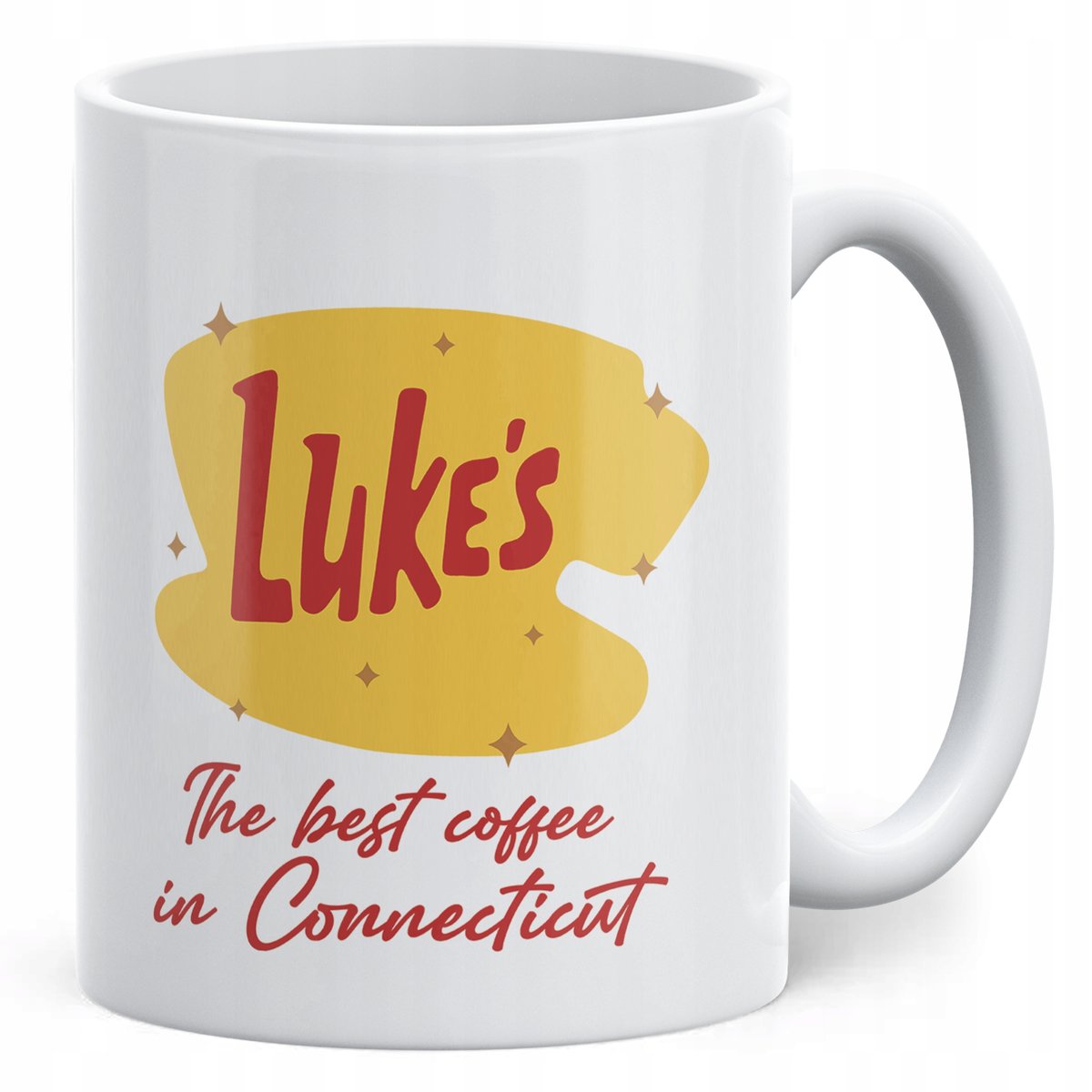 Kubek ceramiczny Gilmore Girls Dla Fanów Serialu Luke's Coffee
