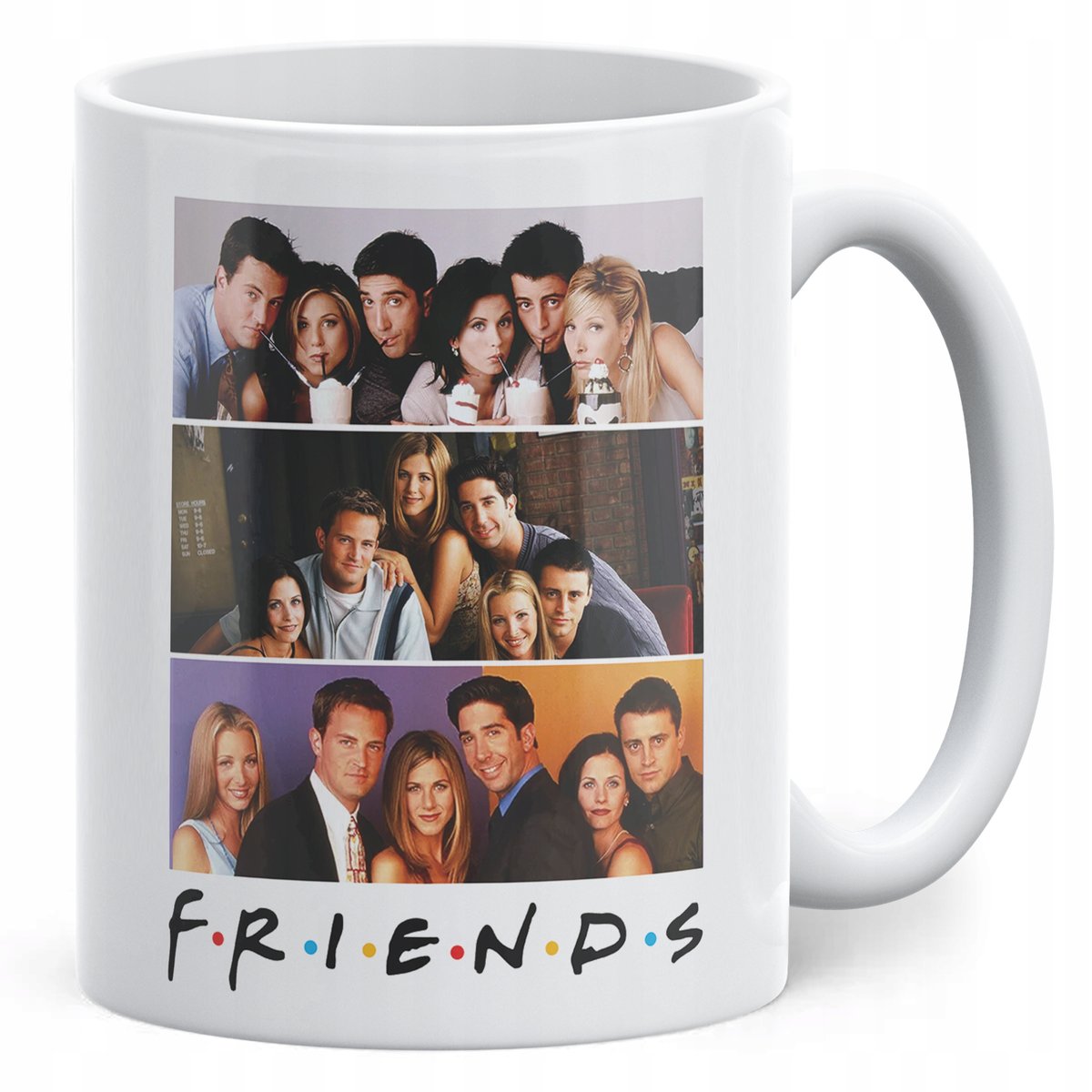 Kubek ceramiczny Friends Przyjaciele Dla Fanów Serialu Prezent Upominek