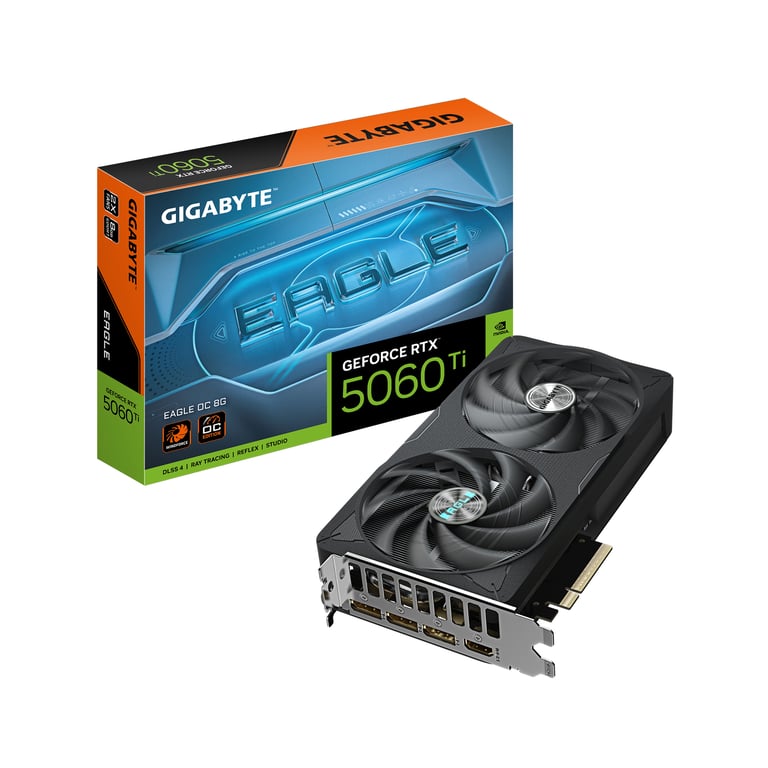 GIGABYTE GeForce RTX 5060 Ti EAGLE OC 8G NVIDIA 8 GB GDDR7 GV-N506TEAGLE OC-8GD