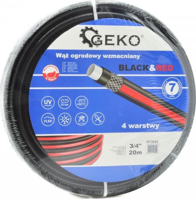 Geko BLACK&RED 3/4