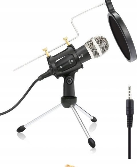 Mikrofon Vega TRUSTY ZESTAW MIKROFON STATYW>