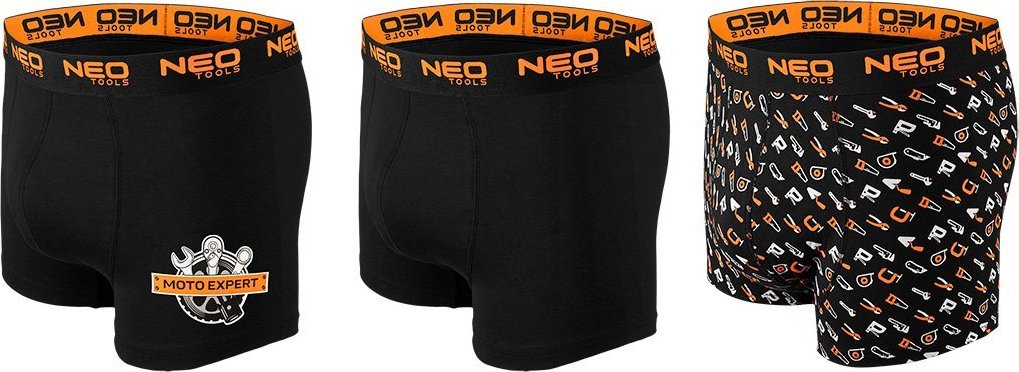 Neo Bokserki basic, 3-pack, rozmiar L