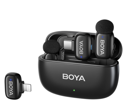 Boya Mini-12 Ultracompact 2.4GHz - Lightning + USB-C