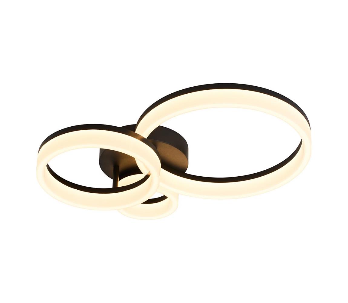 Rabalux 71385 - LED Plafon AMILIA LED/24W/230V 3000/4000/6500K czarny