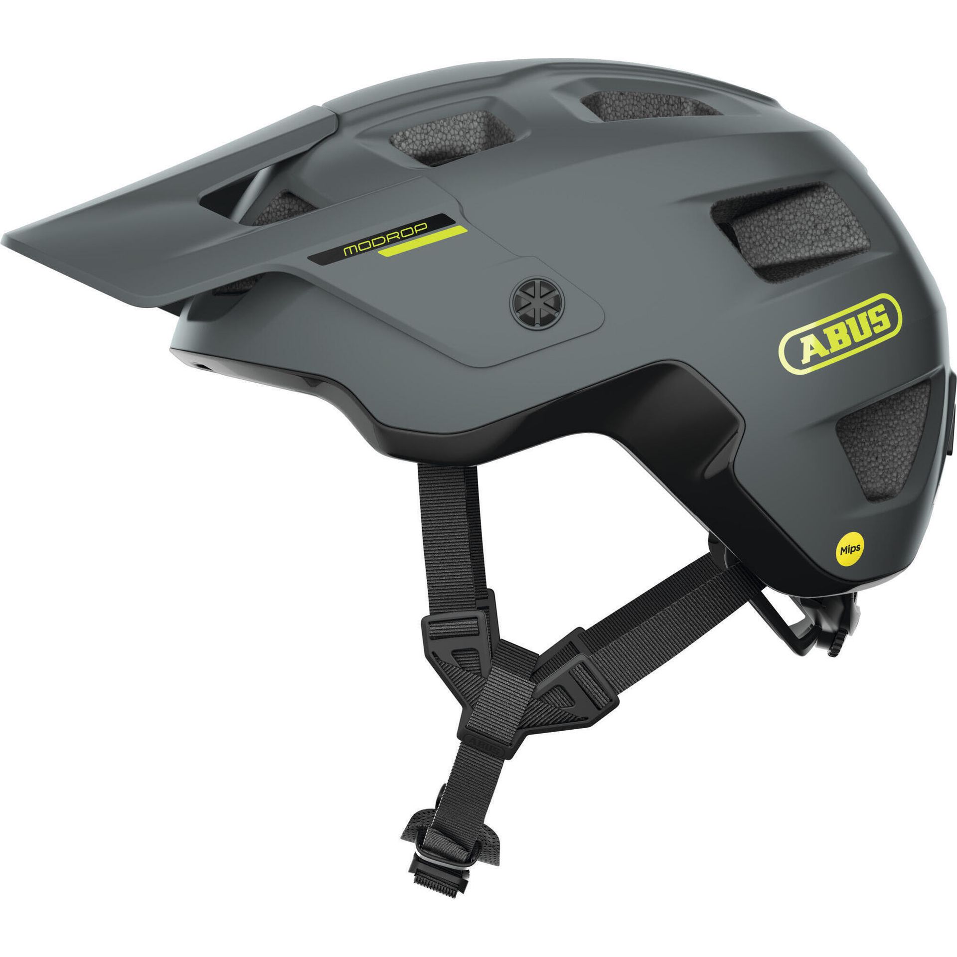 Abus MoDrop MIPS Helmet, szary L | 59-61cm 2022 Kaski MTB 65757