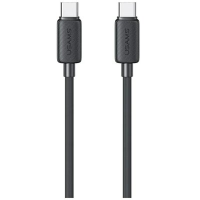 Kabel USB-C - USB-C USAMS KY Series US-SJ691 60W 1 m Czarny