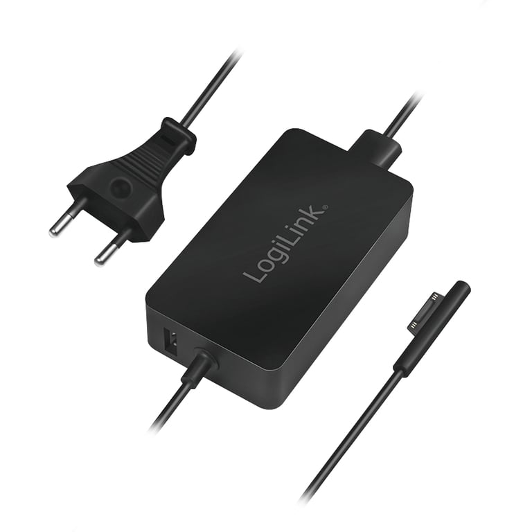LogiLink PA0197 ładowarka do urządzeń przenośnych Laptop, Uniwersalne Czarny Prąd przemienny Wewnętrzna
