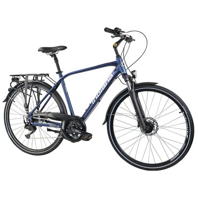 Rower trekkingowy INDIANA X-Road 5.0 M21 28 cali męski Ciemnoniebieski