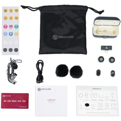 System bezprzewodowy HOLLYLAND Lark M2 USB-C Grafitowy LARK M2 USB-C