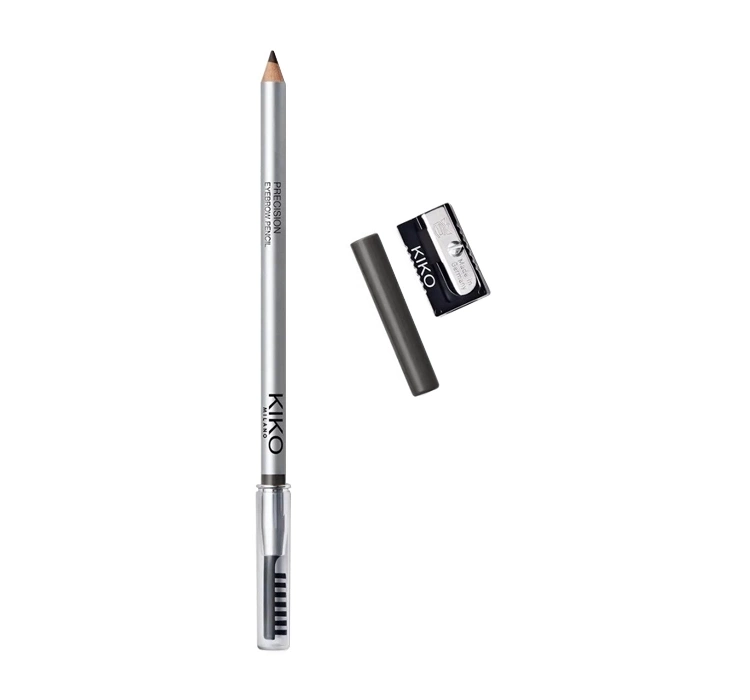 KIKO Milano Precision kredka do brwi z temperówką 01 Blackhaired 0,55g